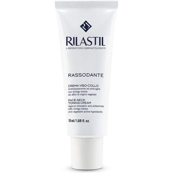 Rilastil Rassodante - Crema Viso-Collo Antirilassamento Ed Antirughe, 50Ml-image