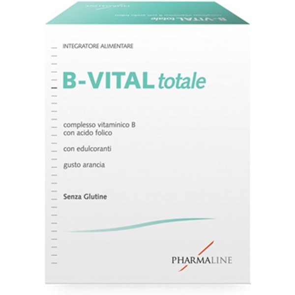Pharma Line B-Vital Totale - Integratore Alimentare B Vital Totale Con Acido Folico, 30 Compresse-image