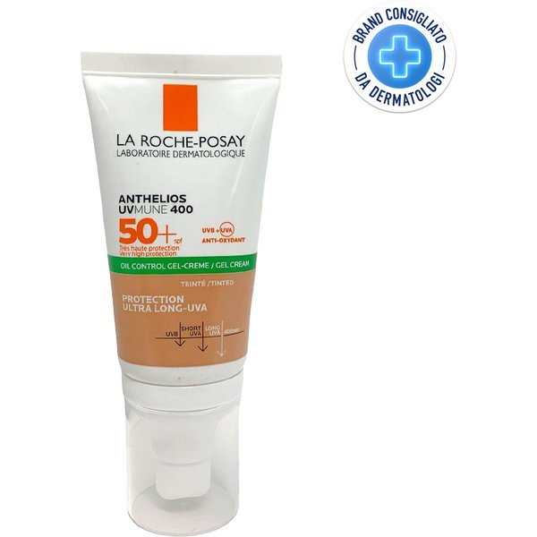 La Roche-Posay Anthelios - Oil Control Crema Solare Colorata Viso SPF50+, 50Ml-image