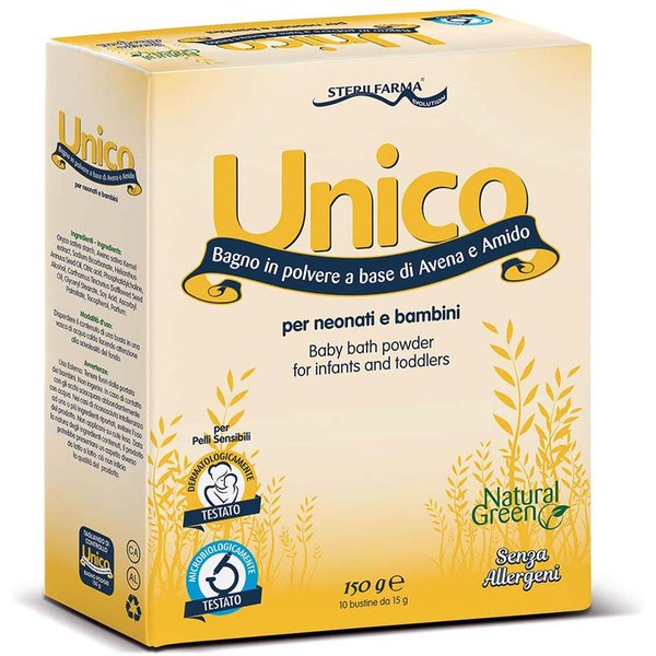Sterilfarma Unico Bagno In Polvere A Base Di Avena E Amido 10 Bustine-image