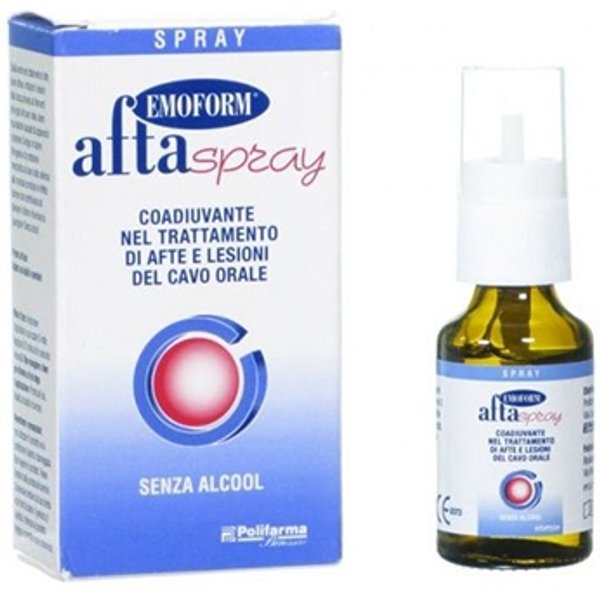 Emoform Aftaspray Afte E Lesioni Cavo Orale Senza Alcool 15 Ml-image