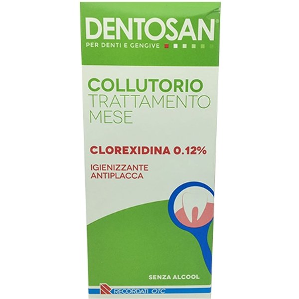 Dentosan Clorexidina 0,12% Collutorio Trattamento Mese 500 Ml-image