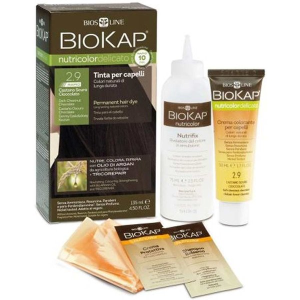 Bios Line Biokap Nutricolor Delicato Rapid 2.9 Castano Scuro Cioccolato 135 Ml-image