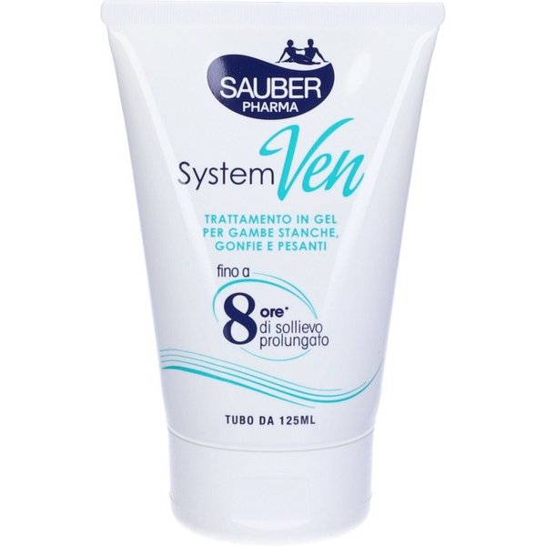 Sauber System Ven - Gel Per Gambe Gonfie Con Effetto Freddo Per Il Microcircolo, 125 Ml-image