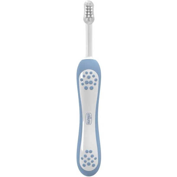 Chicco Spazzolino Primi Denti Da Latte 6-36M Colore Azzurro, 1 Pezzo-image