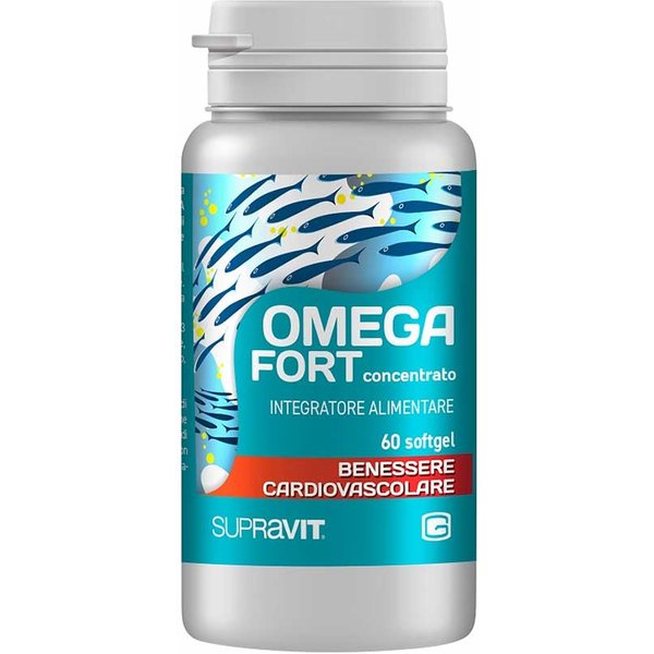 Supravit Omegafort Concentrato Integratore Alimentare 60 Softgel-image