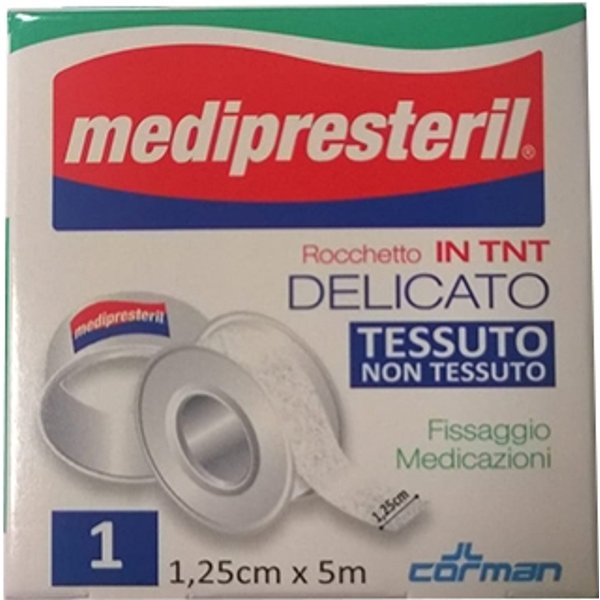 Medipresteril Cerotto In Rocchetto In Tnt Delicato 1,25 Cm X 5 M 1 Pezzo-image