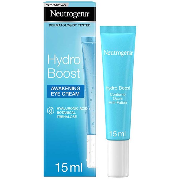 Neutrogena Hydro Boost Contorno Occhi Anti-Fatica Con Acido Ialuronico E Vitamina E, 15Ml-image