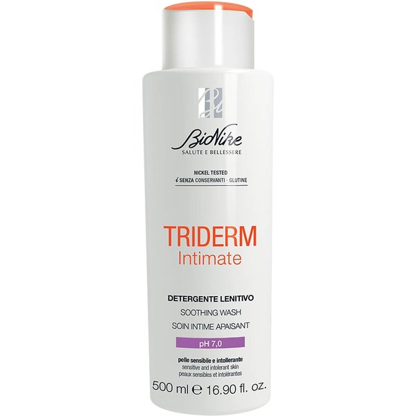 BioNike Triderm Intimate - Detergente Intimo Lenitivo Ph 7,0, 500Ml-image