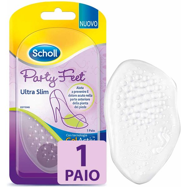 Scholl Party Feet Ultraslim Pianta Anteriore Con Tecnologia Gel Activ, 1 Paio-image