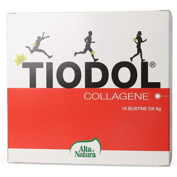 Alta Natura Tiodol Collagene Integratore Alimentare 16 Bustine Da 6 G-image