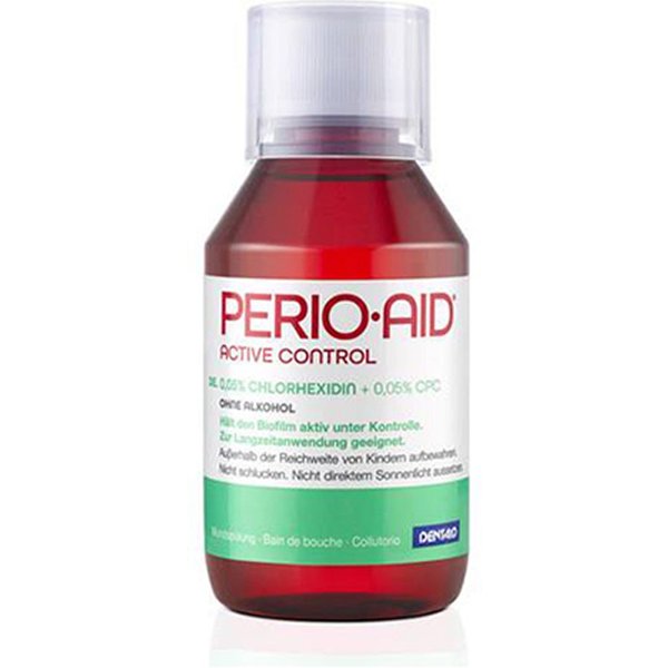 Perio Aid Active Control Collutorio 0,05% Clorexidina Senza Alcool, 150Ml-image