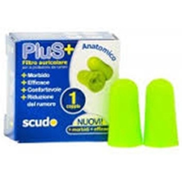 Pasquali Earplug Scudo Plus Tappi Auricolari 1 Coppia 2 Pezzi-image