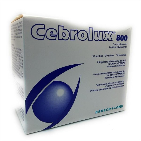 Bausch & Lomb Cebrolux 800 Integratore Alimentare Visione 30 Bustine-image