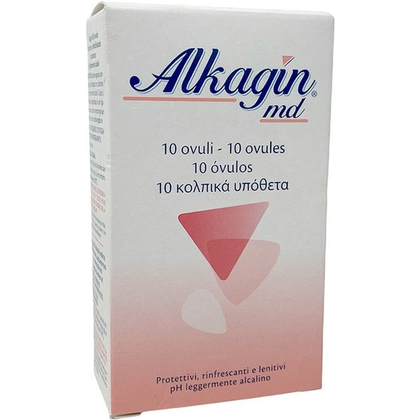 Alkagin Ovuli Vaginali Protettivi Rinfrescanti E Lenitivi, 10 Ovuli-image