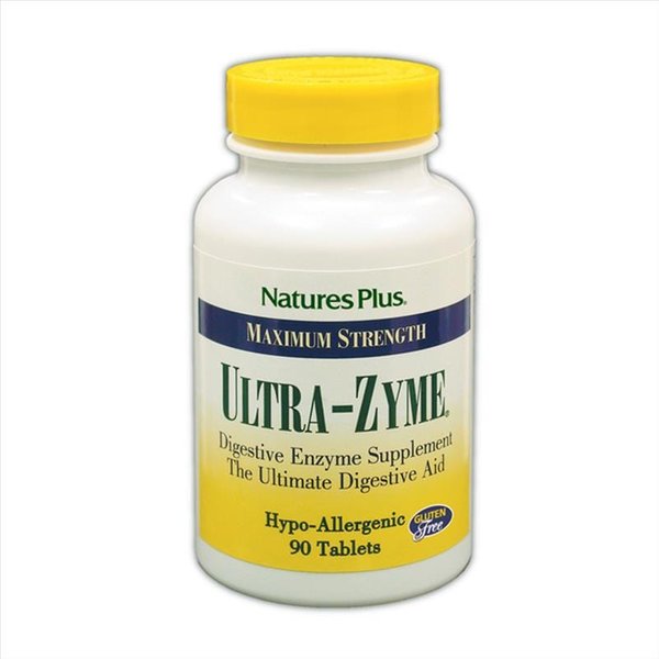 Natures Plus Ultra Zyme Integratore Aiuto Digestivo 90 Tavolette-image