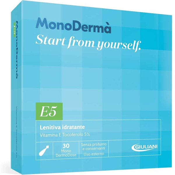 Monodermà Vitamina E5 Tocoferolo 5% Lenitiva E Idratante, 30 Monodermodose-image
