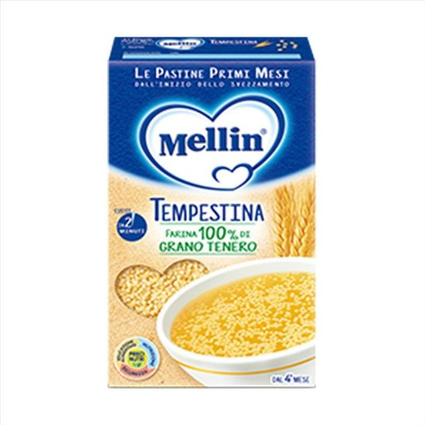 Mellin Pastina Tempestina Dal 5° Mese Ingredienti Di Origine 100% Naturale E Vitamina B1, 320G-image