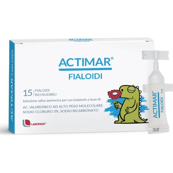 Laborest Actimar Fialoidi Soluzione Salina Ipertonica 3%Igiene Naso, 15 Fialoidi-image