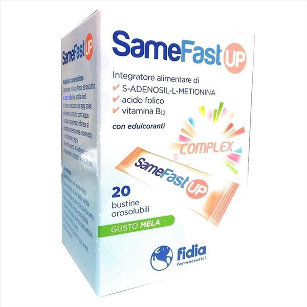 Fidia Samefast Up Complex Integratore Alimentare Gusto Mela 20 Bustine Da 1,77 G-image