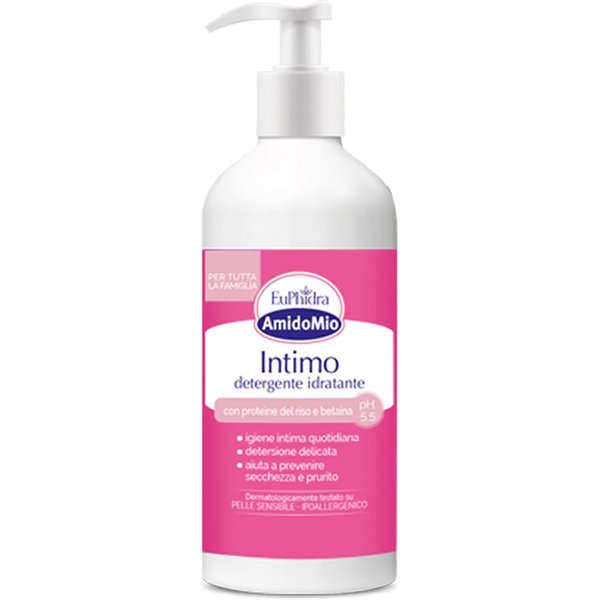 Euphidra Amidomio - Intimo Detergente Idratante Ph 5.5, 500Ml-image