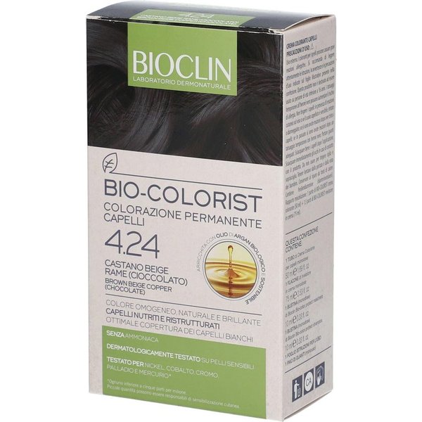 Bioclin Bio-Colorist - Colorazione Permanente 4.24 Castano Beige Rame-image