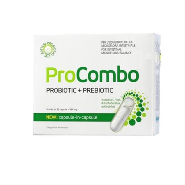 Vivislim Procombo Integratore Alimentare Prebiotici Probiotici 10 Capsule-image