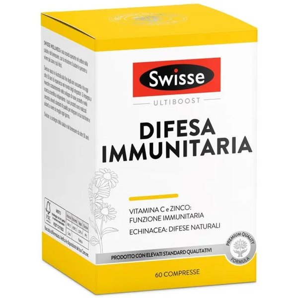 Swisse Sistema Immunitario - Difesa Immunitaria Integratore, 60 Compresse-image
