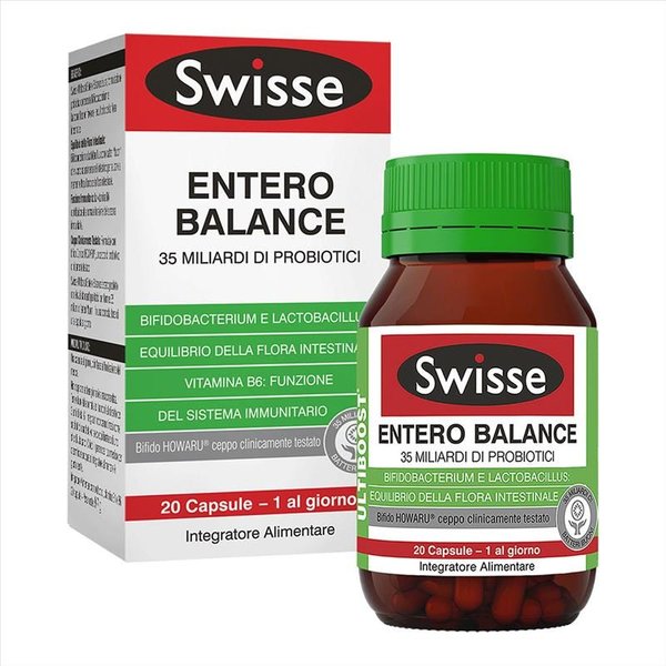 Swisse Gastrointestinale - Entero Balance Integratore, 20 Capsule-image