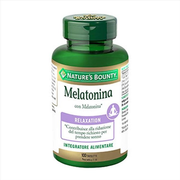 Nature's Bounty Melatonina Integratore Alimentare 100 Tavolette-image