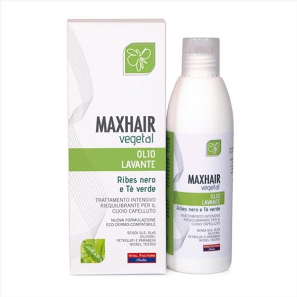 Vital Factors Maxhair Vegetal Olio Lavante Capelli 200 Ml-image