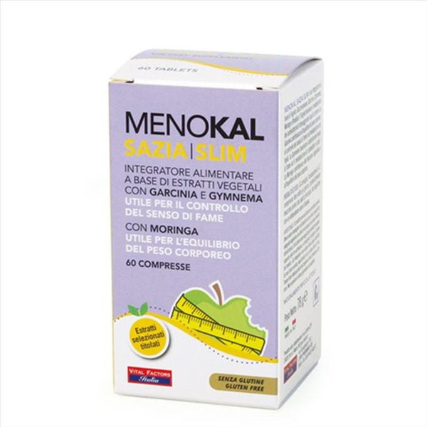 Vital Factors Menokal Sazia Slim Integratore Saziante E Snellente, 60 Compresse-image