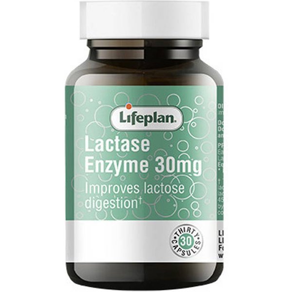 Lifeplan Lactase Enzyme 30 Mg Integratore Alimentare 30 Capsule-image