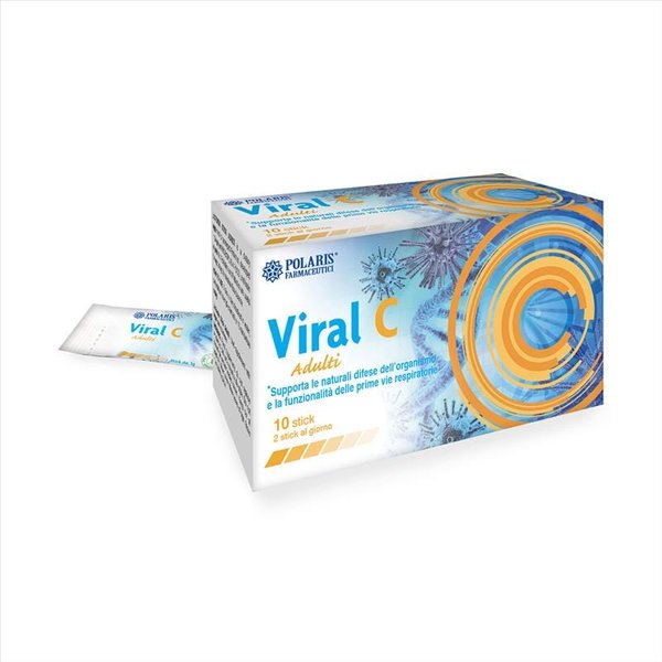 Polaris Farmaceutici Viral C Integratore Alimentare, 10 Stick-image