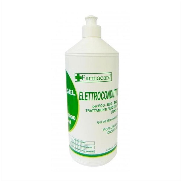 Farmacare Gel Elettroconduttivo - Soluzione Idrosolubile, 1000Ml-image