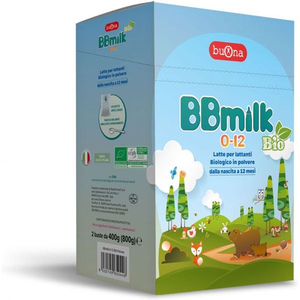 Buona Bbmilk Latte Biologico In Polvere 0-12M, 800G-image