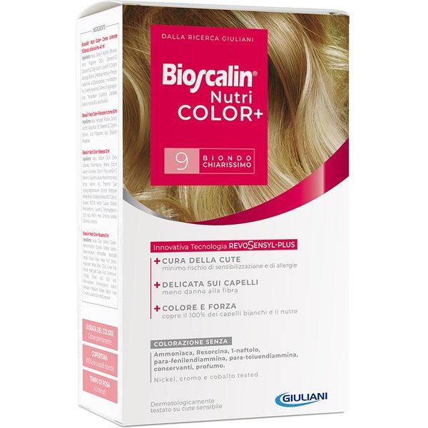 Bioscalin Nutri Color+ - Colorazione Permanente 9 Biondo Chiarissimo-image