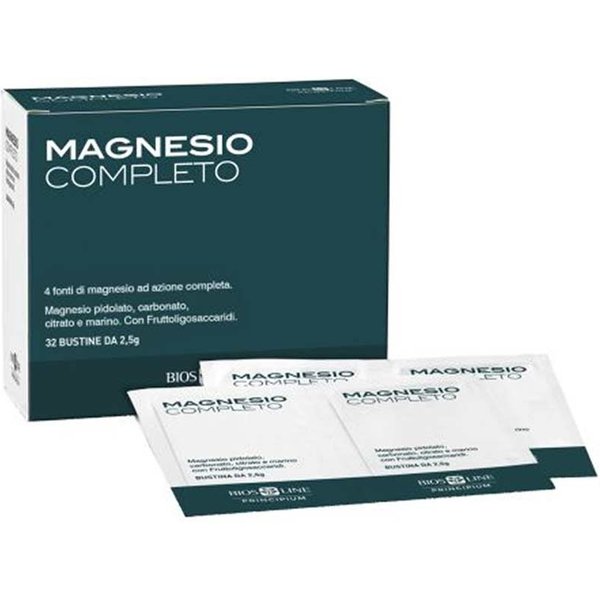 Bios Line Magnesio Completo Integratore Alimentare, 32 Bustine-image