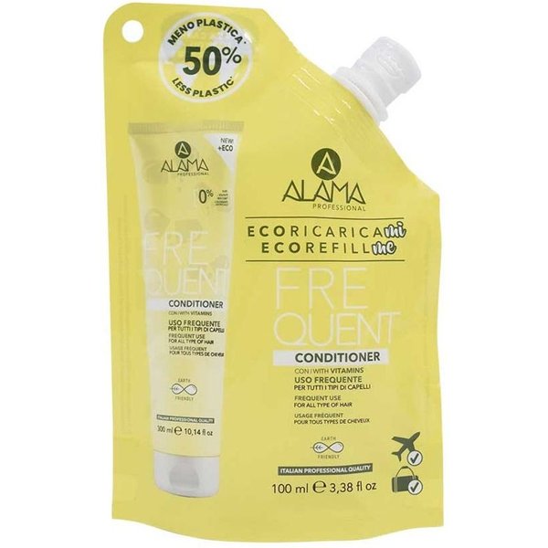 Alama Frequent - Eco Ricarica Conditioner Uso Frequente Taglia Viaggio, 100Ml-image