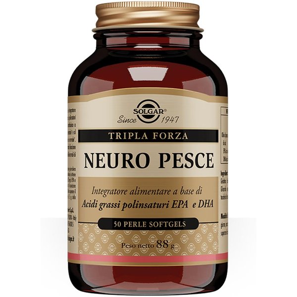 Solgar Neuro Pesce Integratore Alimentare Di Omega 3, 50 Perle-image