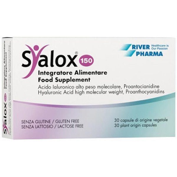 River Pharma Syalox 150 Integratore Alimentare, 30 Capsule-image