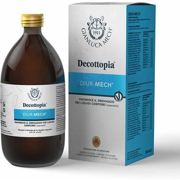 Decottopia Diur-Mech Integratore Drenaggio Dei Liquidi, 500Ml-image