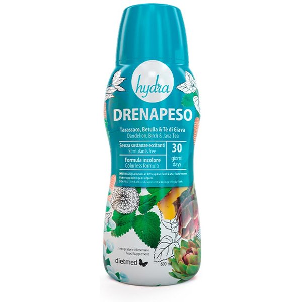 Dietmed Drenapeso - Hydra Integratore Alimentare, 600Ml-image