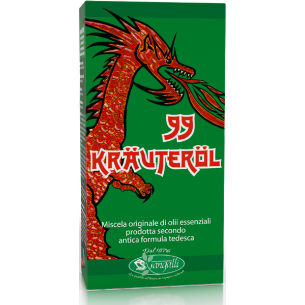 Sangalli Krauterol 99 - Olio Antidolore Sangalli Per Il Massaggio Balsamico E Rilassante, 100 Ml-image