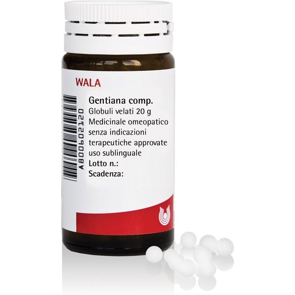 Wala Gentiana Compositum - Globuli Omeopatici Per La Digestione, 20G-image