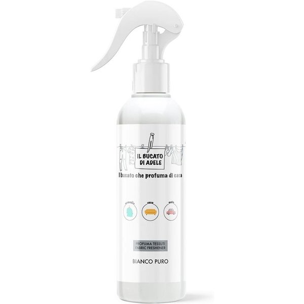 Il Bucato Di Adele Bianco Puro Spray Per Tessuti Per Profumare I Capi E La Biancheria, 250 Ml-image