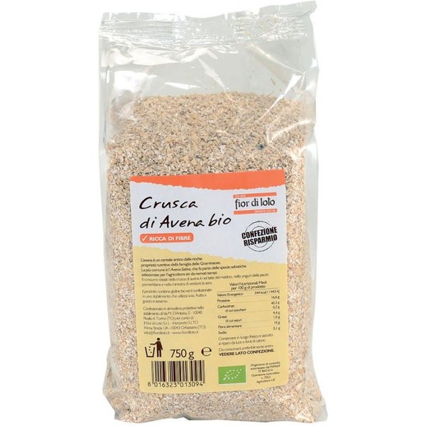 Fior Di Loto Crusca Di Avena Bio 750 G-image