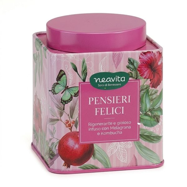 Neavita Pensieri Felici - Infuso A Base Di Melograno E Kombucha Per Il Rilassamento, 70 G-image