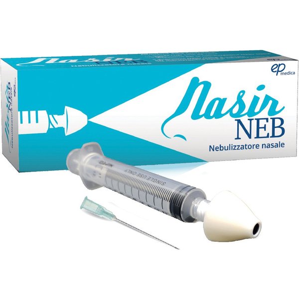 Nasir Neb Kit Con 1 Ugello Nasir Nebulizzatore Aerosol + 1 Siringa 10 Ml Llc + 1 Ago-image