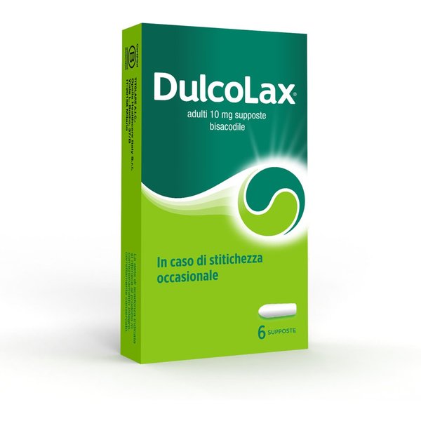 Dulcolax Adulti Supposte Contenente 10Mg Bisacodile Per Stitichezza Occasionale, 6 Supposte-image